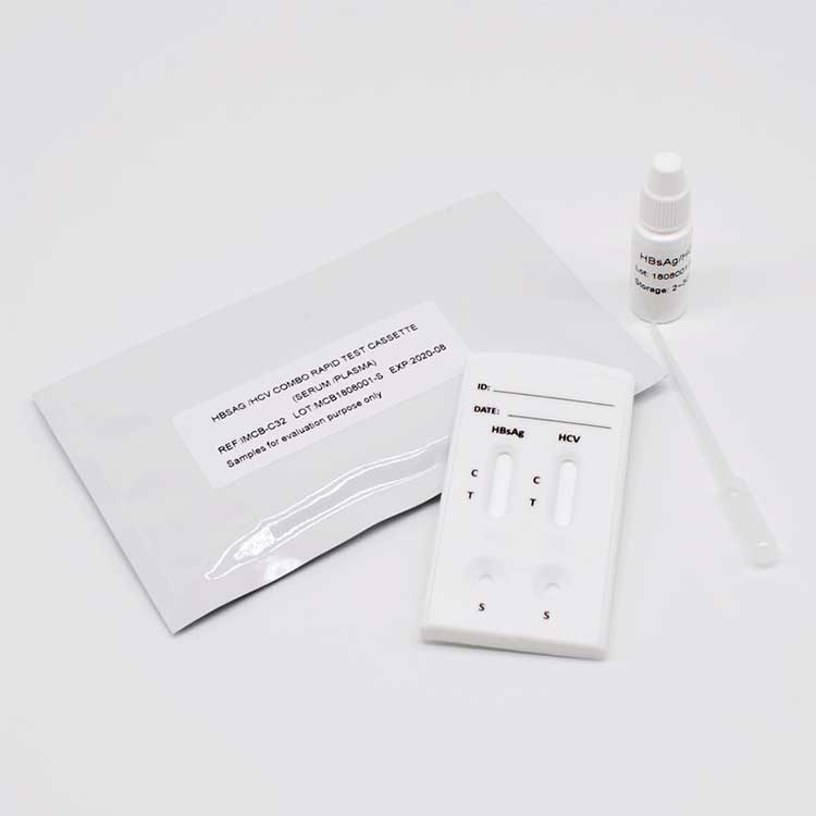 2 In 1 Hbsag Hcv Combo 2 Panel Kit Tes Cepat