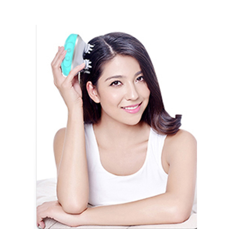 84 Pijat Node IPX7 Waterproof Cordless Electric Head Massager Sikat Kulit Kepala untuk Pertumbuhan Rambut