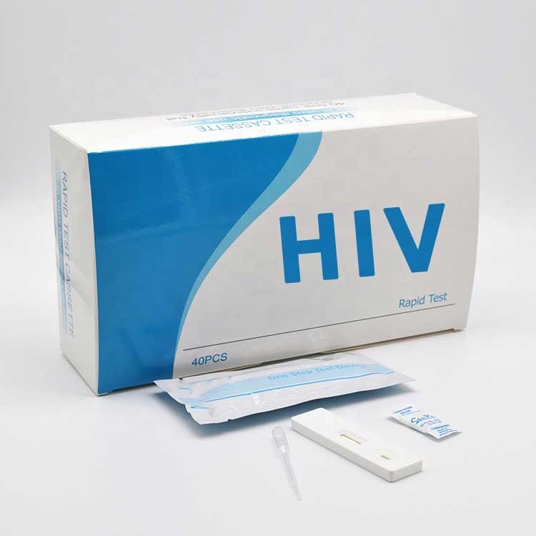 Alat Bantu 1+2 Kit Strip Tes Hiv Cepat Darah Sekali Pakai