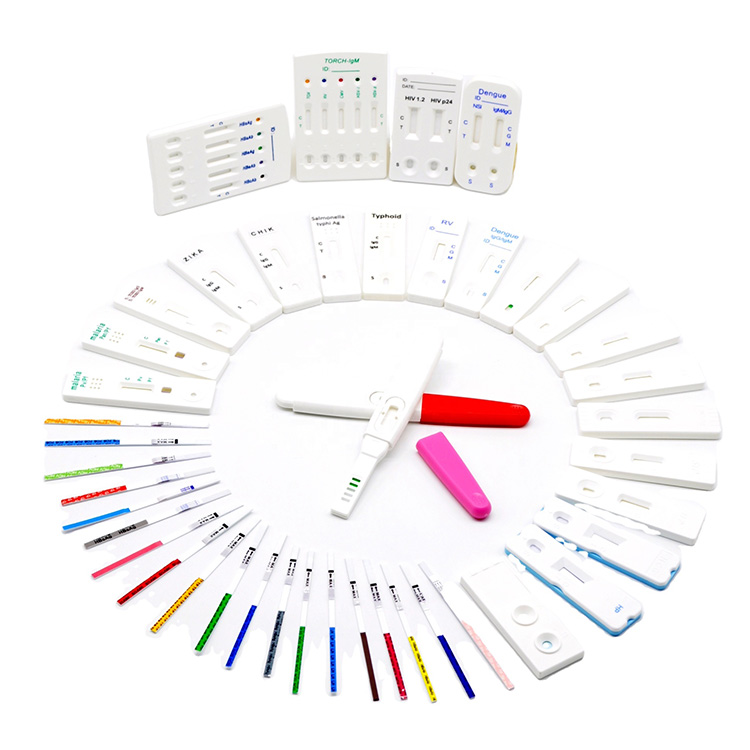 Akurasi Tinggi Diagnostik Medis Antigen Dan Antibodi Penetral Malaria Igg Igm Hiv Hcg Flus Pcr A+b Swab Rapid Test Kit