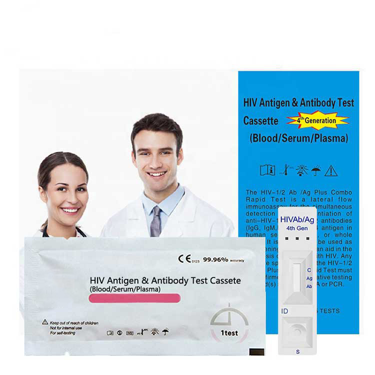 Kit Tes Hiv Generasi ke-4 Baru 1/2 Ag Ab Kaset Tes Cepat